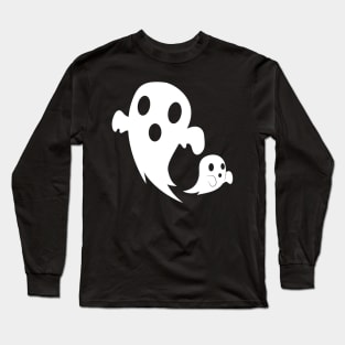 Halloween Ghosts Long Sleeve T-Shirt
